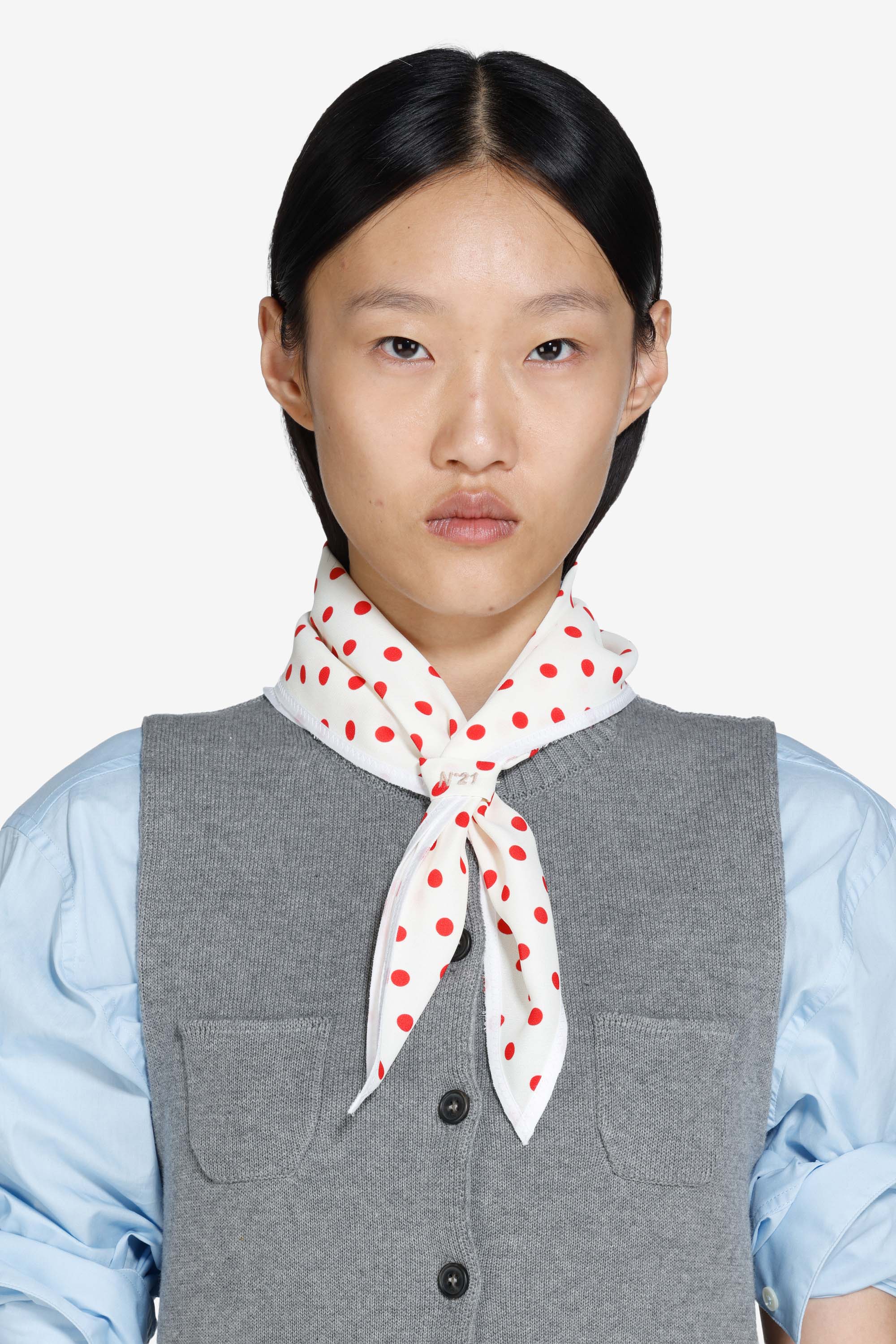 Polka dot scarf