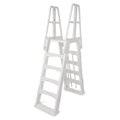 Vinyl Works Canada SLAW Slide Lock A Frame Above Ground Pool Ladder, White
